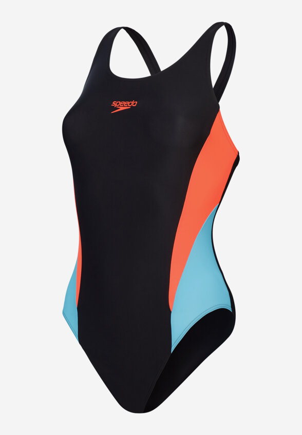 Купальник слитный женский Speedo, Черный