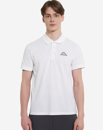 Поло мужское Kappa Polo d’Origini, Белый женщинам