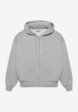 Худи zip Uniform Grey Melange FABLE1  - превью