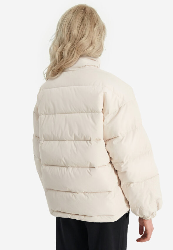 Пуховик женский оверсайз Termit, Бежевый