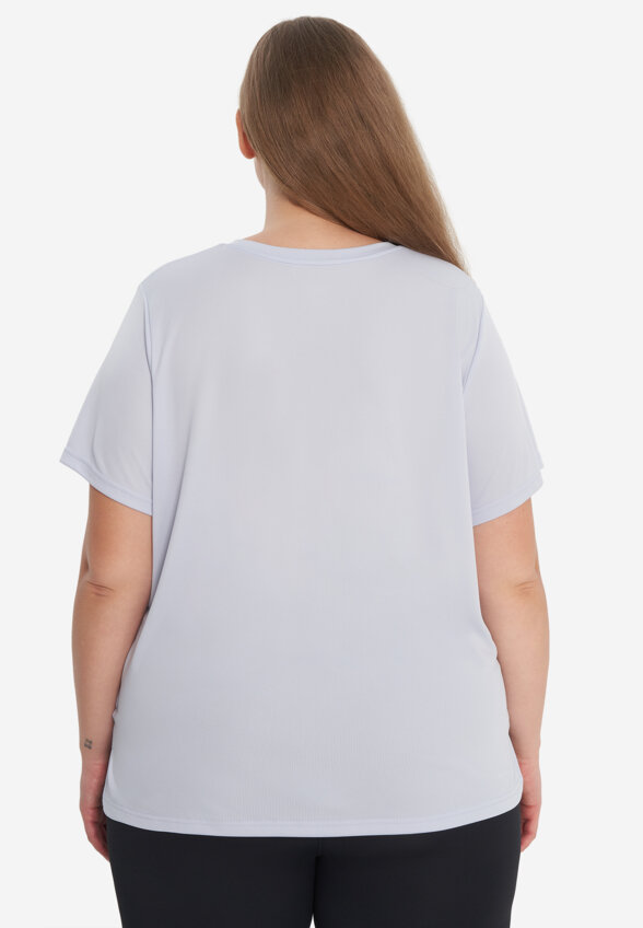 Футболка женская Demix, Plus Size, Голубой