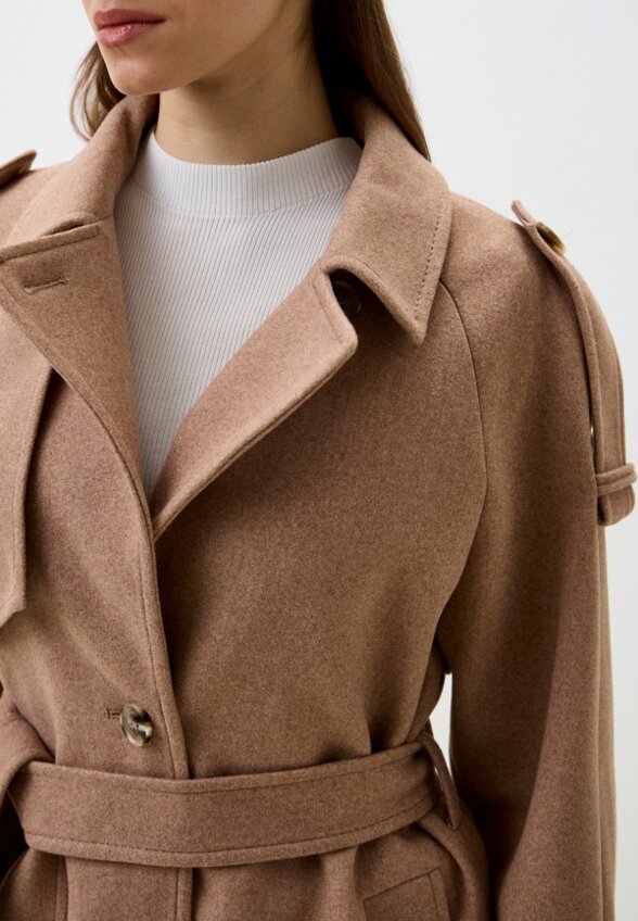 Пальто однобортное Ovelli