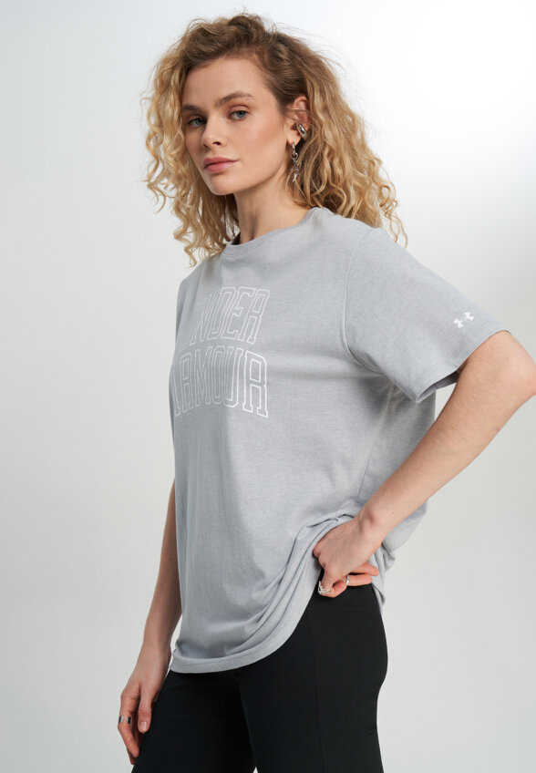Футболка женская Under Armour Rival OS Campus, Серый