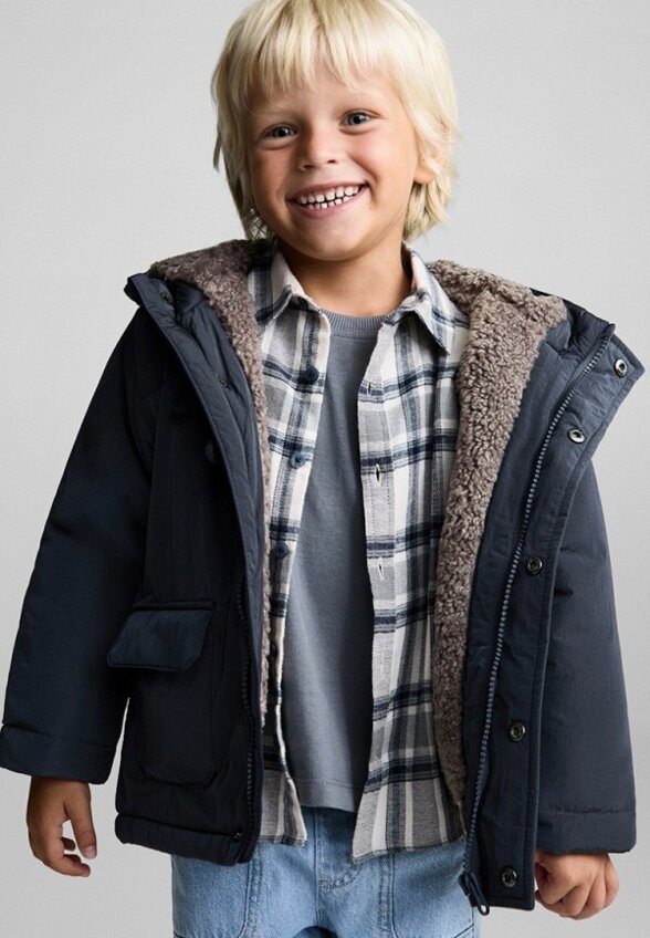 Куртка утепленная Mango Kids