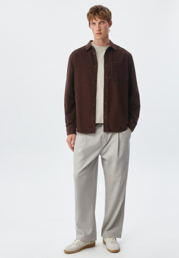 Вельветовая рубашка REGULAR FIT