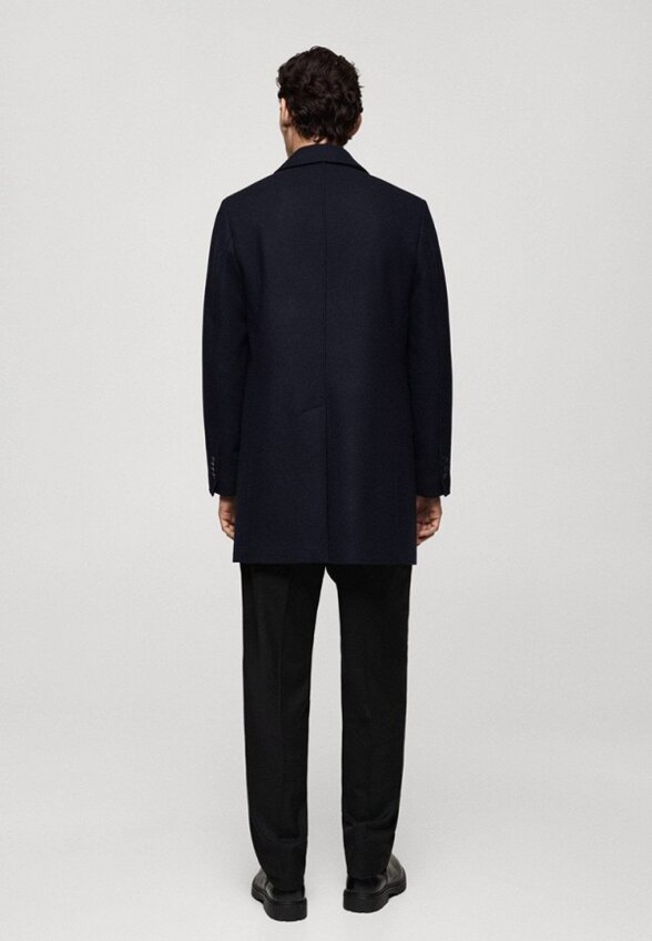 Пальто однобортное Mango Man