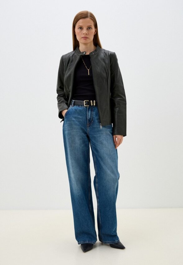 Куртка кожаная Снежная Королева