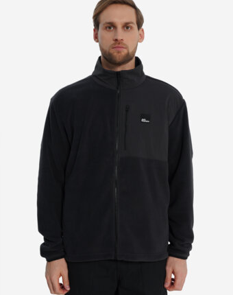 Джемпер флисовый мужской Jack Wolfskin Sumetro, Черный женщинам