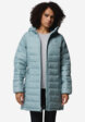 Ультралегкий пуховик женский Columbia Powder Lite II Mid Jacket, Голубой2  - превью
