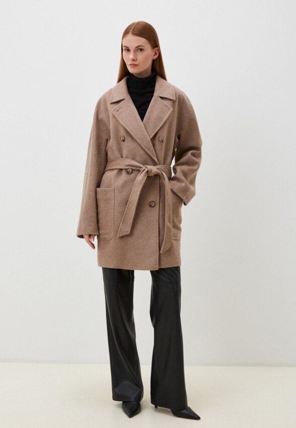 Пальто двубортное Снежная Королева