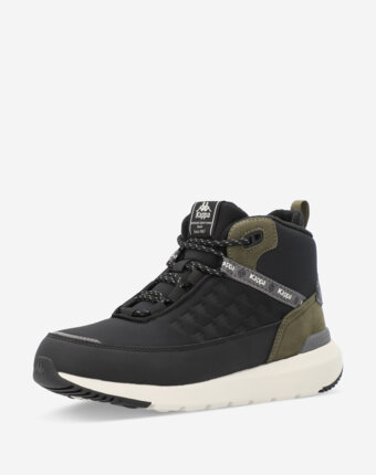 Кроссовки для мальчиков Kappa Authentic JR Mid NY, Черный мужчинам