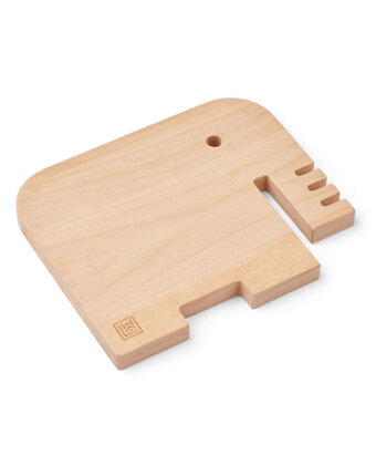 Детская разделочная доска в виде слона ЛИВУД (LIEWOOD), натуральная детям