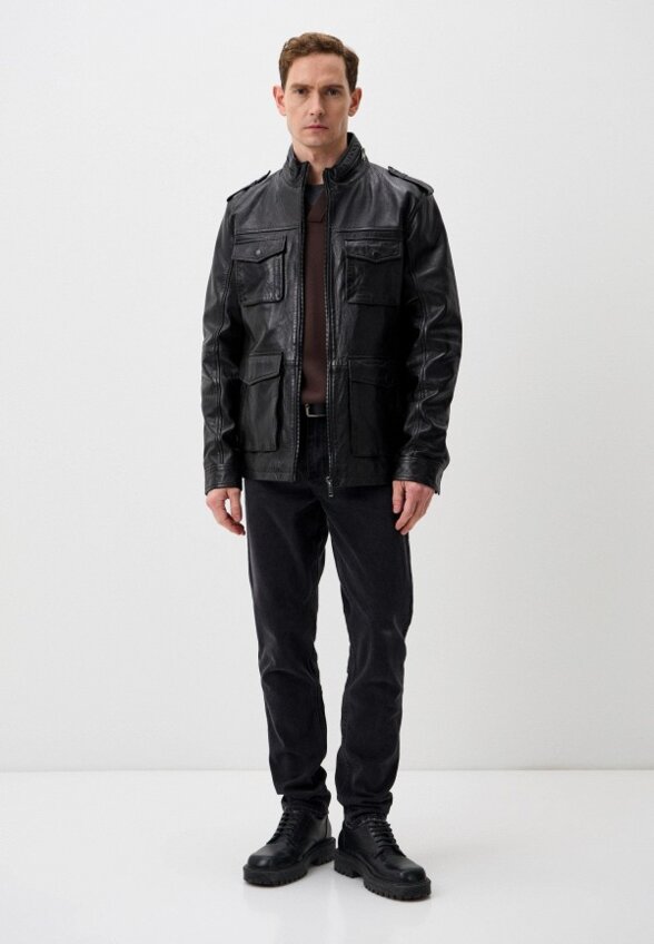 Куртка кожаная Jorg Weber