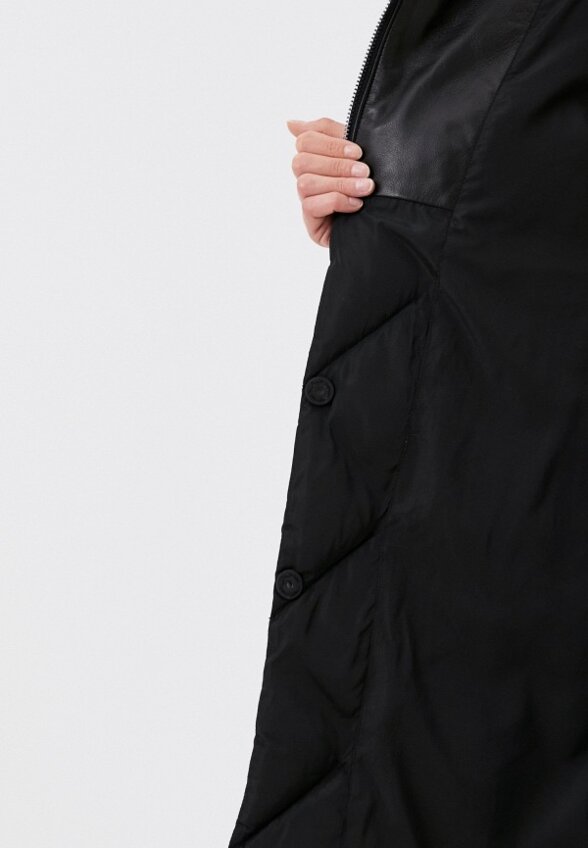 Куртка кожаная Снежная Королева