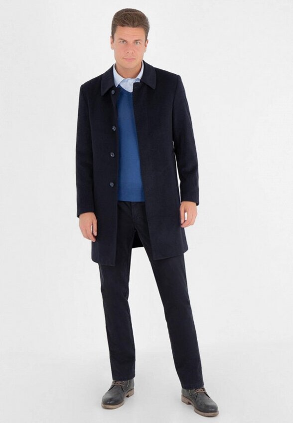 Пальто однобортное Thomas Berger