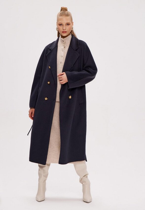 Пальто-кокон Miss Chic