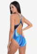 Купальник слитный женский Speedo Racerback, Голубой3  - превью