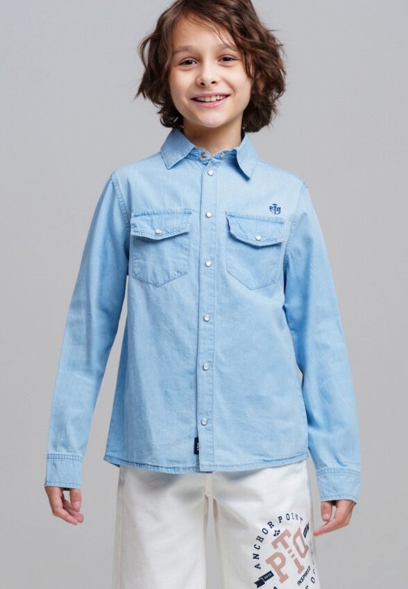 Рубашка джинсовая PlayToday