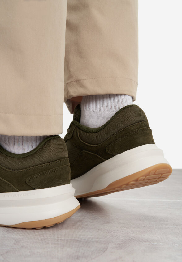 Кроссовки мужские Under Armour Edge Suede, Зеленый