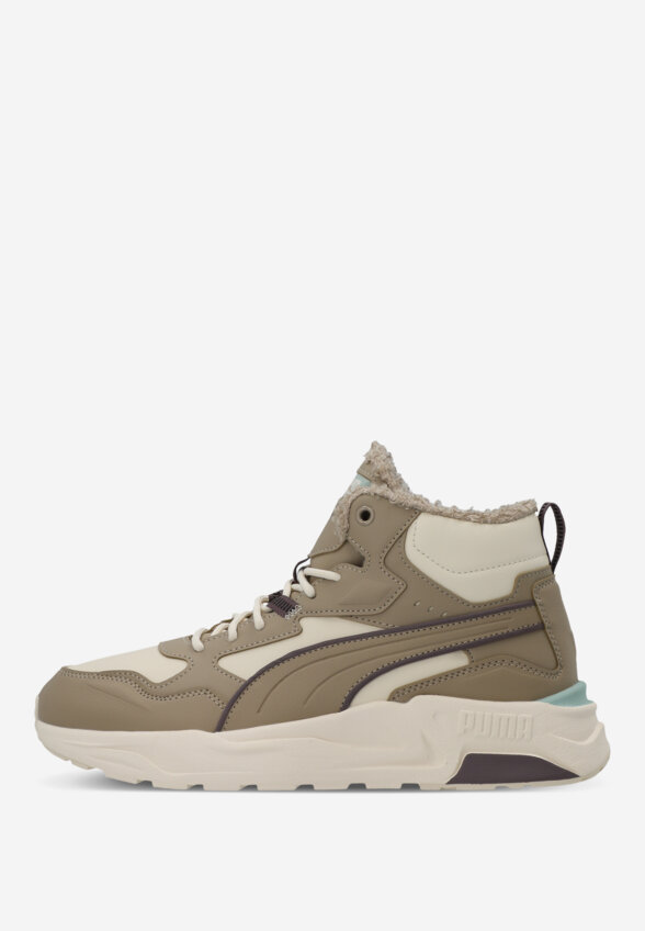 Кроссовки утепленные женские PUMA Trinity Lite, Зеленый
