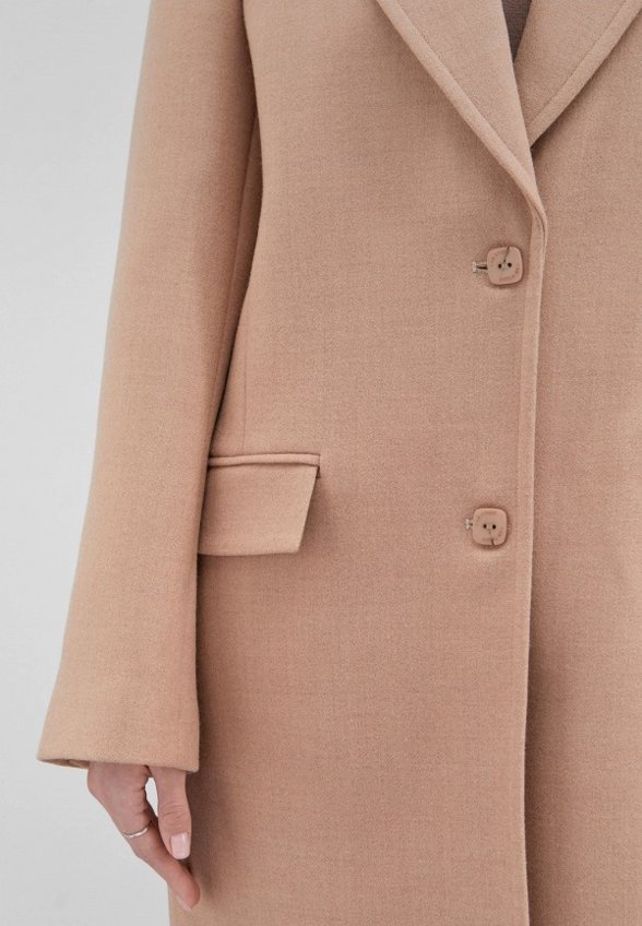 Пальто однобортное I Am Studio