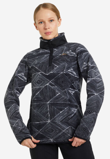 Джемпер флисовый женский 686 Ioga, Черный