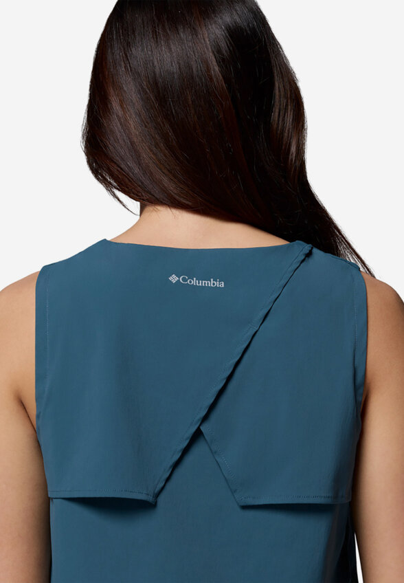 Майка женская Columbia Chill Creek Woven Tank, Зеленый