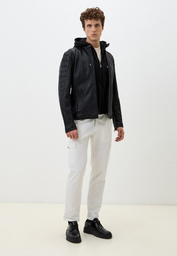 Куртка кожаная Jorg Weber