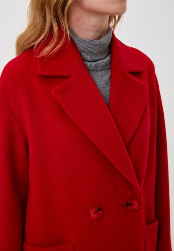 Пальто двубортное Sinar