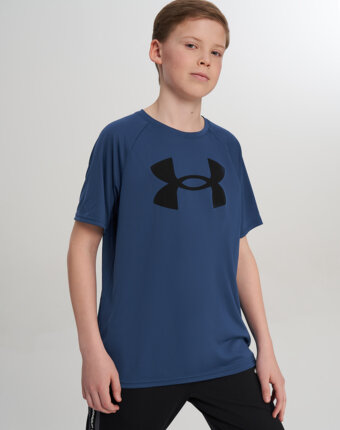 Футболка для мальчиков Under Armour Tech, Синий женщинам