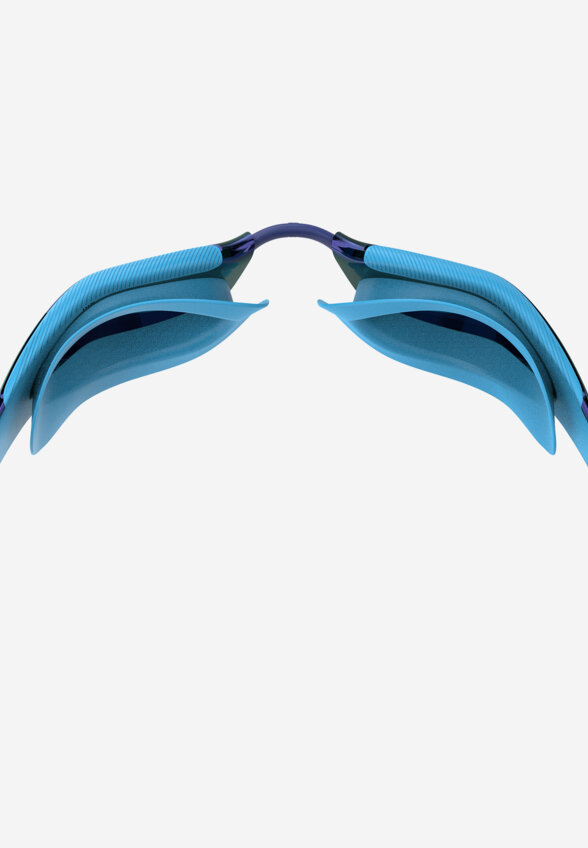 Очки для плавания детские Speedo Fastskin Hyper Elite Mirror, Синий