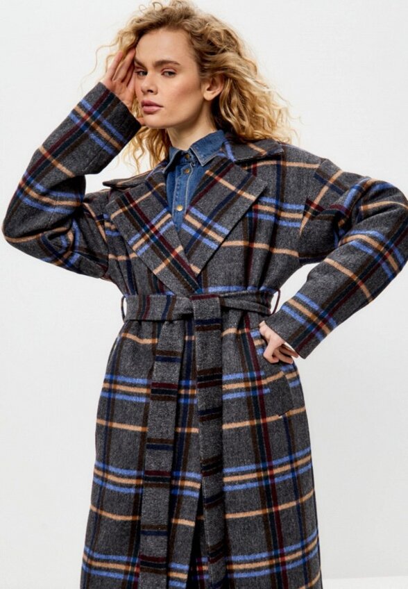 Пальто однобортное Katerina Myachina