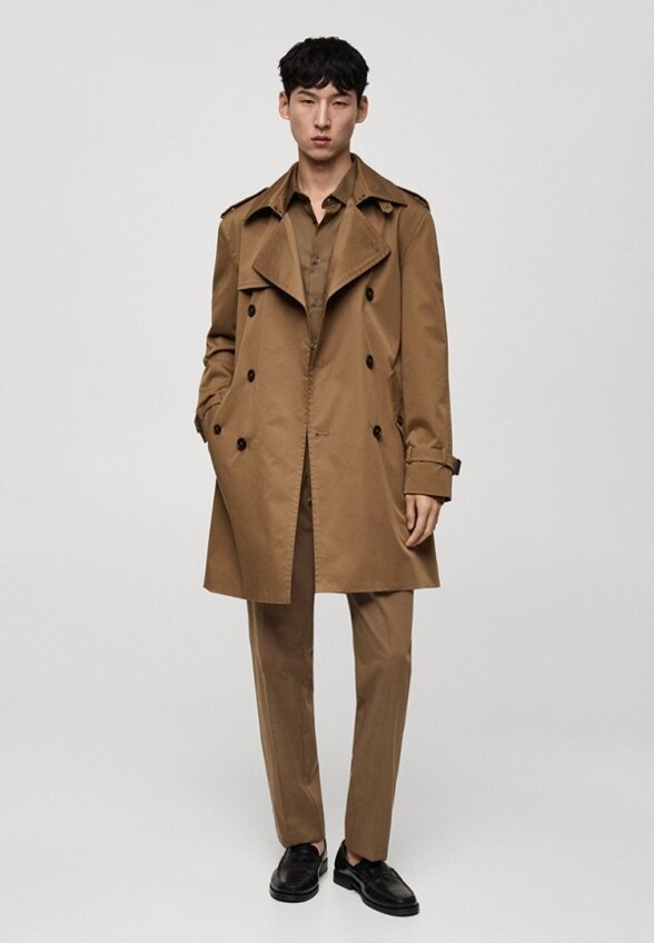 Тренч Mango Man