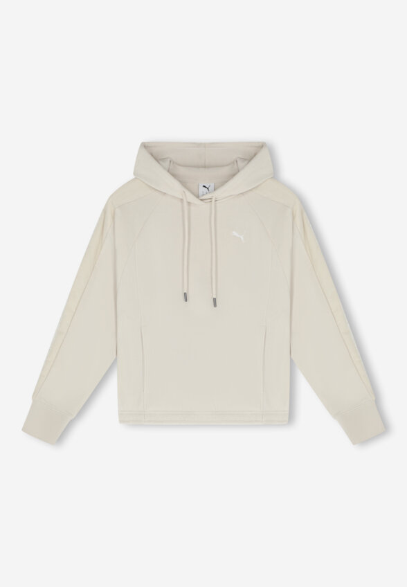 Худи женское оверсайз PUMA, Бежевый