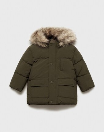 Куртка утепленная Mango Kids детям
