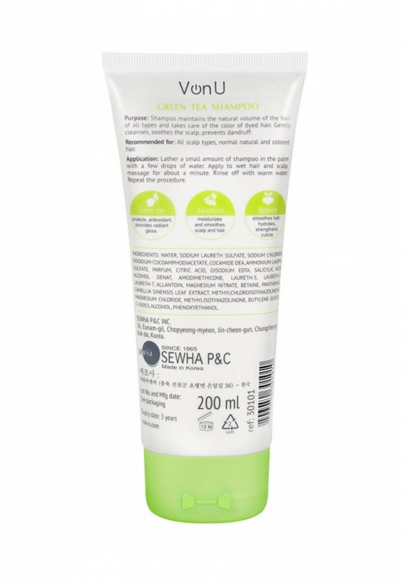 Шампунь Von U