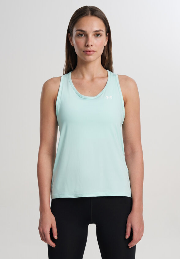 Майка женская Under Armour Tech Knockout Tank, Зеленый