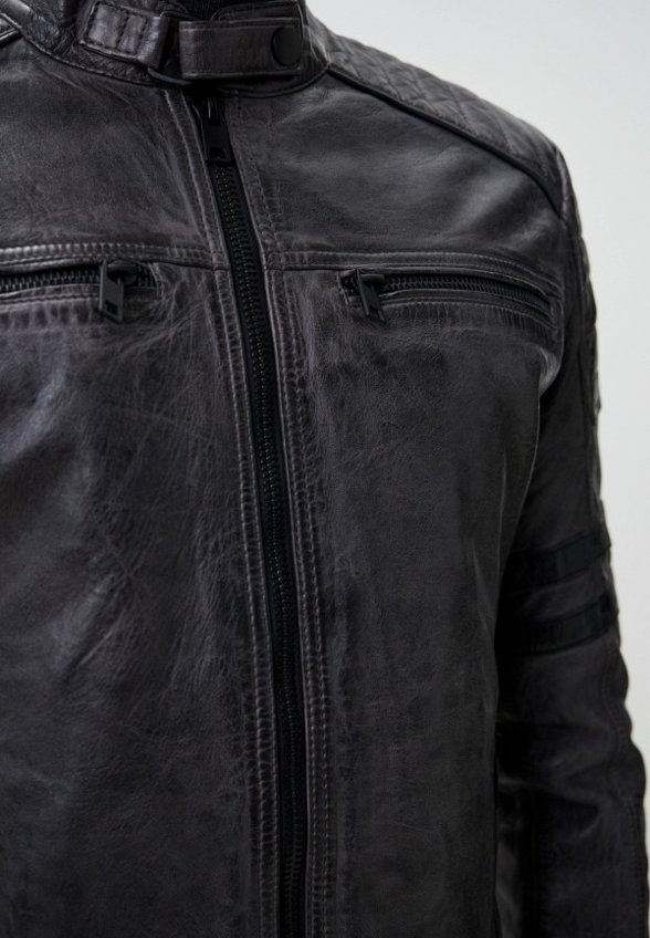 Куртка кожаная Jorg Weber