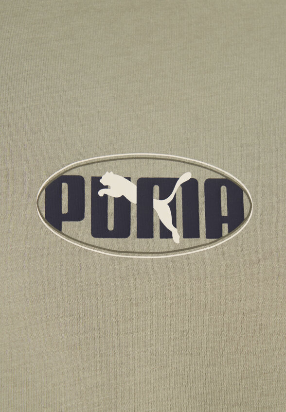 Футболка мужская PUMA Ess Logo Lab, Зеленый