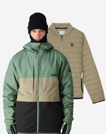 Куртка сноубордическая мужская 686 Smarty, Зеленый женщинам