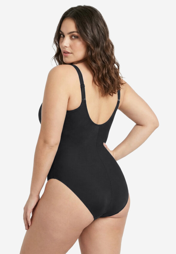 Купальник слитный женский Speedo, Черный