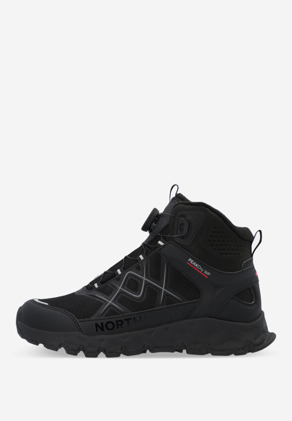 Ботинки для мальчиков Northland Fly Hiker Jr Mid Boa, Черный
