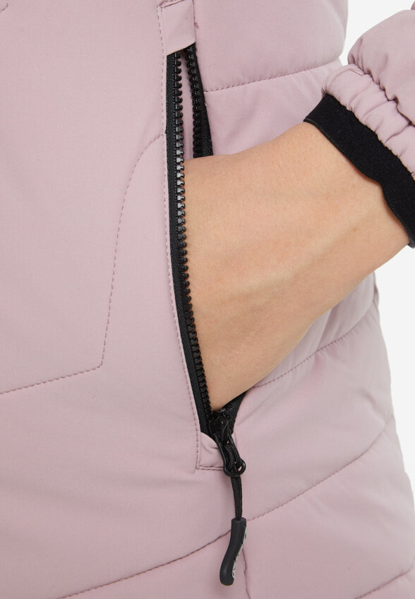 Куртка для беговых лыж женская KV+, Розовый