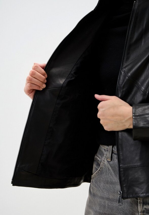 Куртка кожаная Снежная Королева