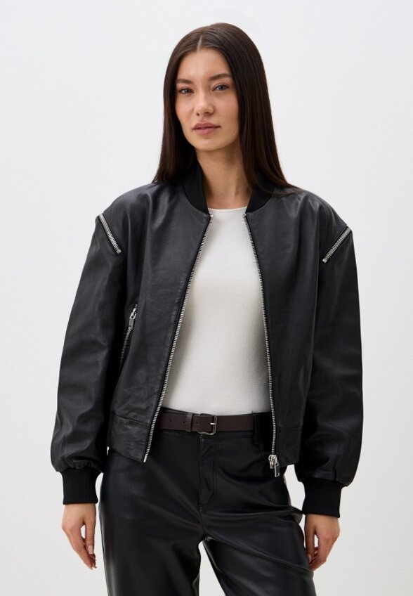 Куртка кожаная Снежная Королева