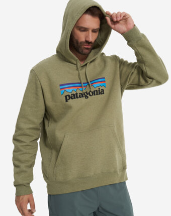 Худи мужское Patagonia Logo Uprisal, Зеленый женщинам