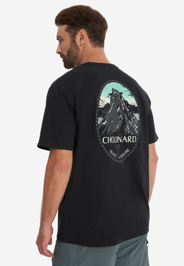 Футболка мужская Patagonia Chouinard Crest, Черный