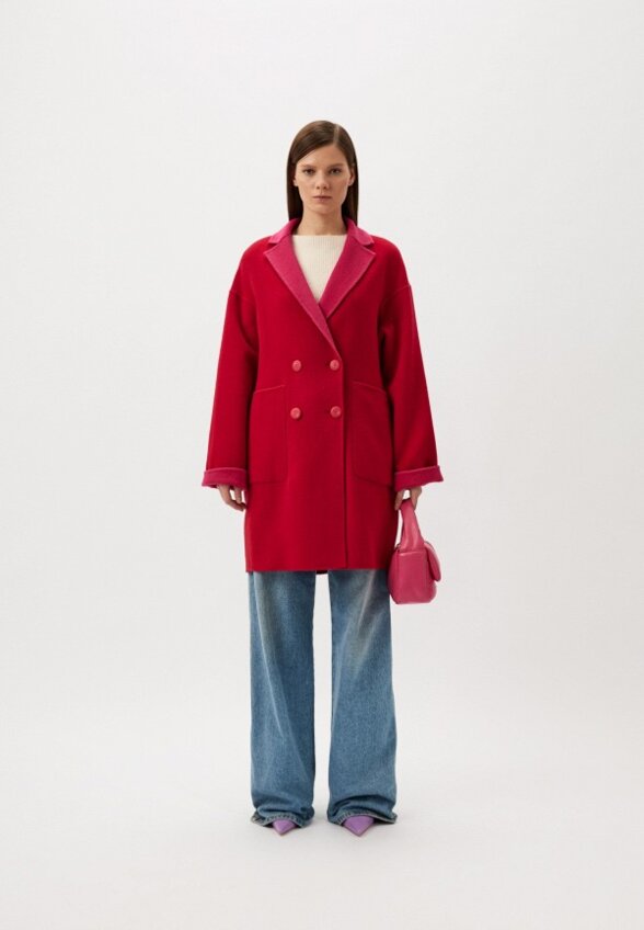 Пальто двубортное Caractere