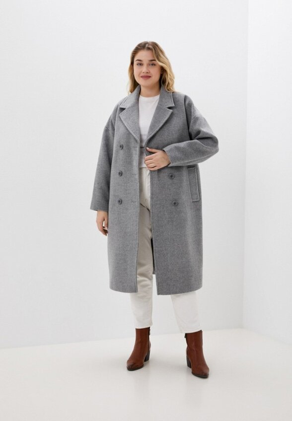 Пальто двубортное Modress