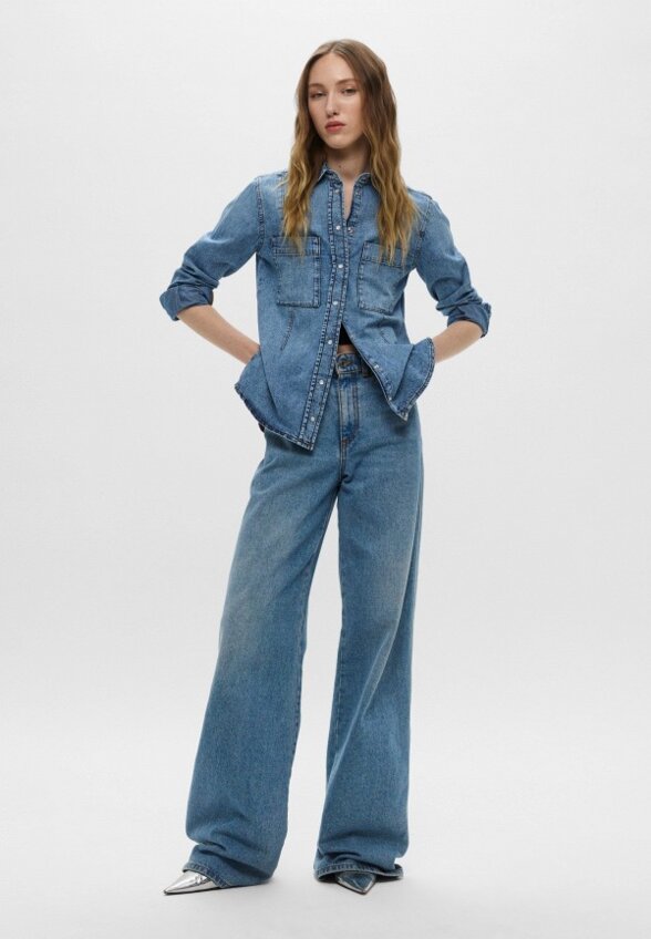 Рубашка джинсовая Patrizia Pepe